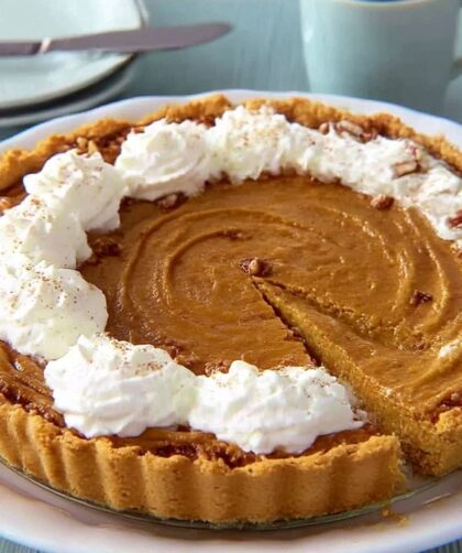 Low Carb Praline Pumpkin Pie Recipe