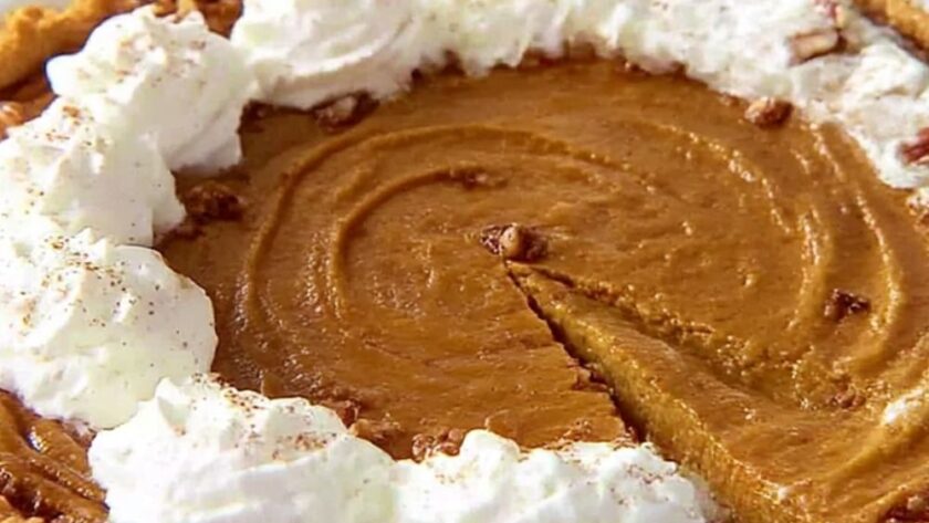 Low Carb Praline Pumpkin Pie Recipe