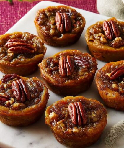 Mini Pecan Pumpkin Pies Recipe