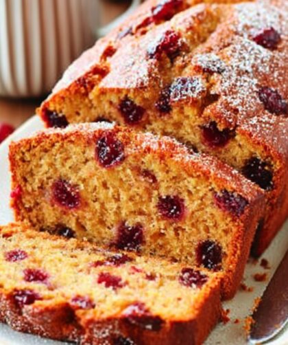 Cranberry Pumpkin Bread Recipe