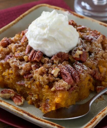 Pecan Pumpkin Crunch Recipe
