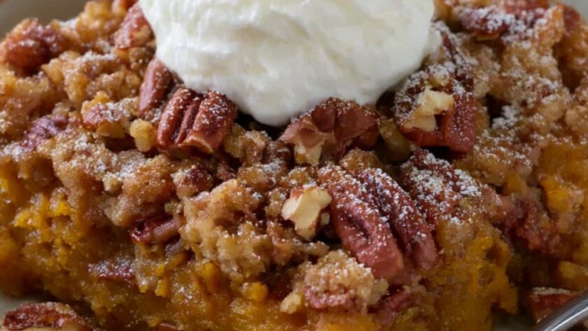 Pecan Pumpkin Crunch Recipe