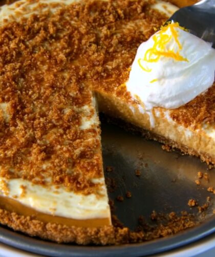 Pumpkin Banana Mousse Tart Recipe