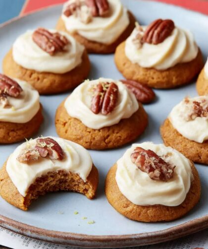 Pumpkin Cookies With Cream Cheese Frosting Recipe