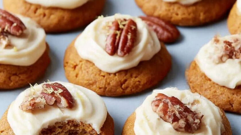 Pumpkin Cookies With Cream Cheese Frosting Recipe