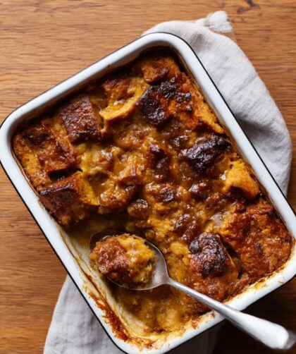 Pumpkin-Ginger Bread Pudding Recipe
