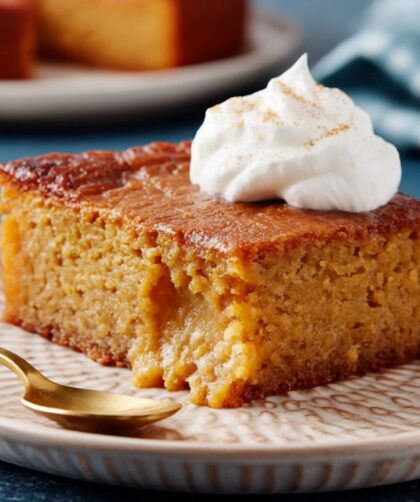 Pumpkin Gooey Butter Cake Recipe