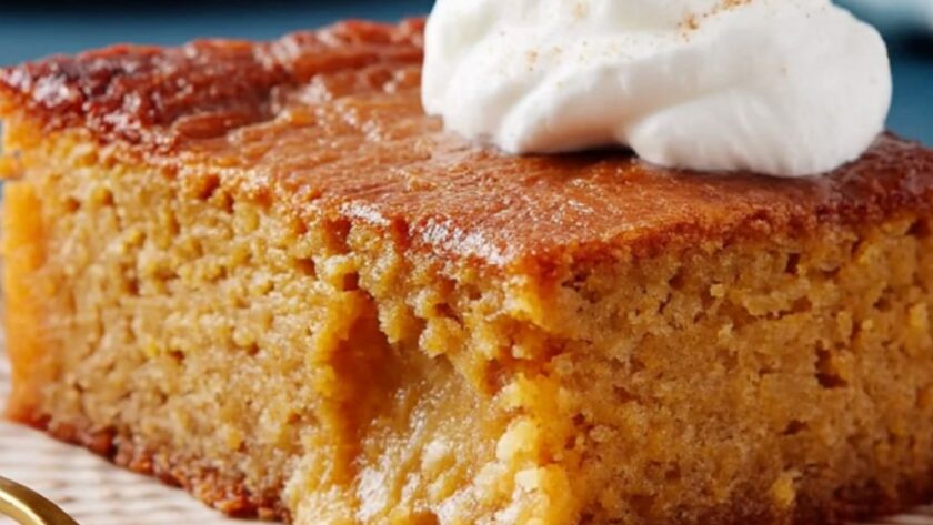 Pumpkin Gooey Butter Cake Recipe