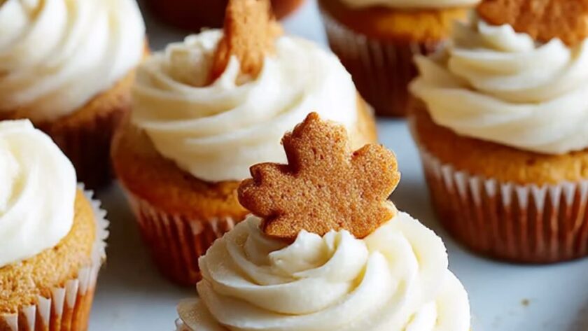 Pumpkin Pie Cupcakes Recipe