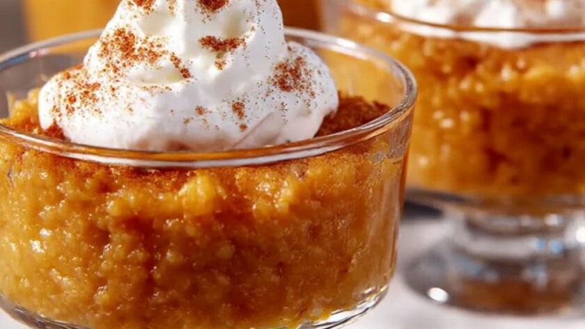Pumpkin Rice Pudding Recipe