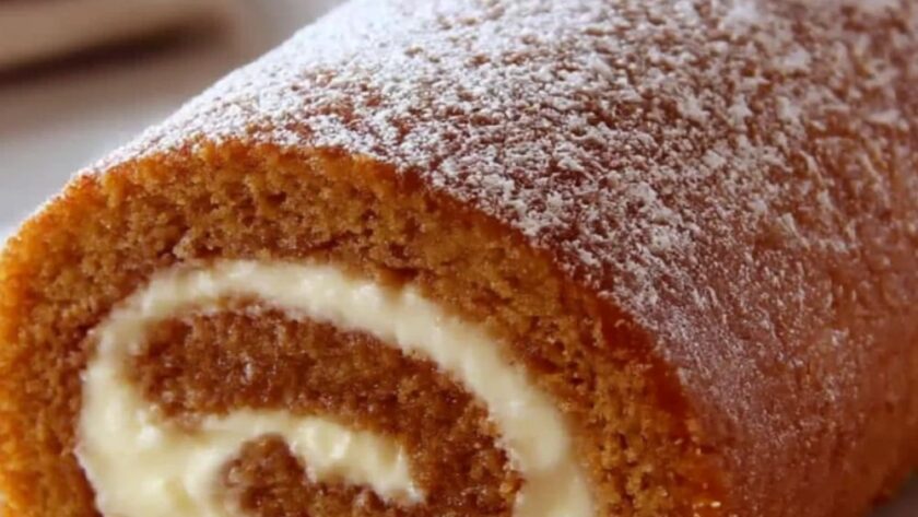 Pumpkin Roulade With Ginger Buttercream Recipe