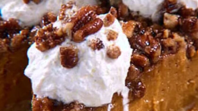 Pumpkin Rum Pie Recipe