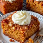 Spiced Pumpkin Bars With Cream Cheese Icing Recipe