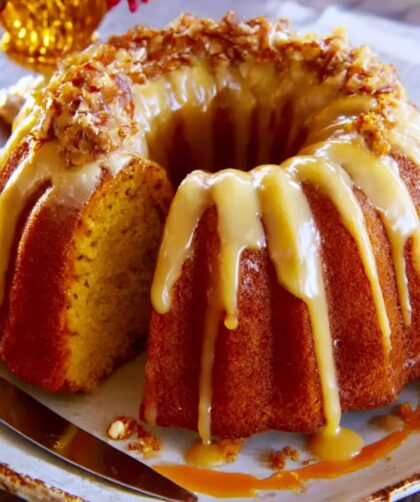 Spiced Pumpkin Bundt Cake with Citrus Glaze Recipe